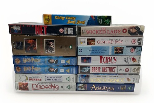Vhs bundle job lot lord - 14, of