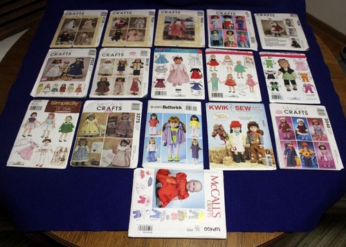 Doll clothes uncut sewing - uncut,