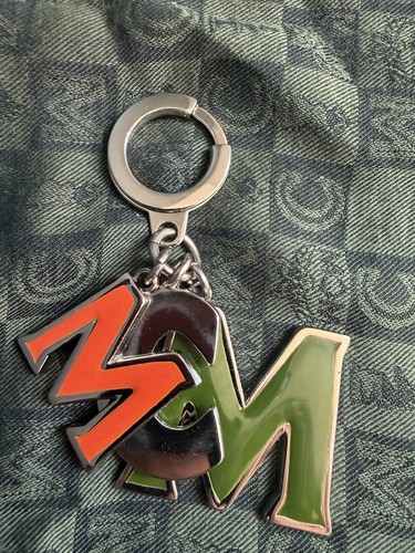 Mcm multicolor bag charm - multicolor,