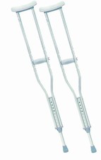 Drive Devilbiss Healthcare Aluminium Underarm Crutches (Adult), 114cm