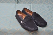 Cesare Paciotti 4US men Black suede moccasin shoes size 8