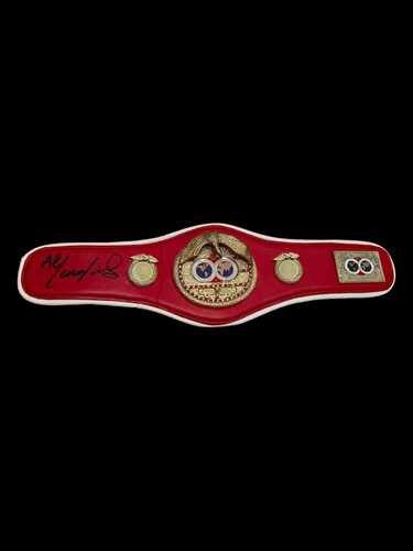 Lennox lewis hand signed ibf - lennox,