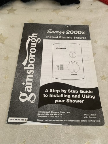 Gainsborough electric shower - gainsborough,