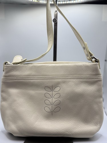Orla kiely cream - kiely, leather