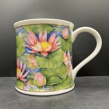 Dunoon Water Lilies Fine Bone China Mug Michele Aubourg 