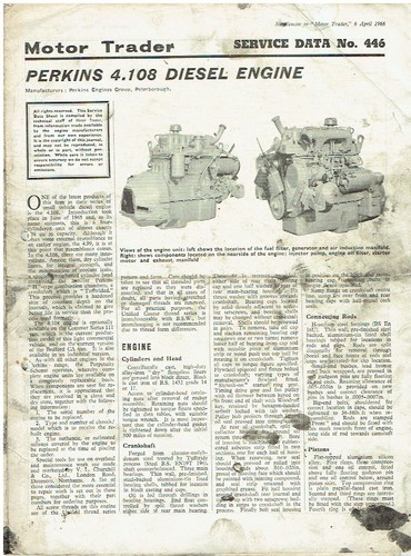 Perkins 108 diesel engine - perkins,