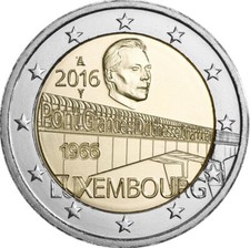 Luxembourg 2 Euro 2016 - 50th Anniversary of the Grand Duchess Charlotte Bridge