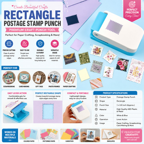 Stamp border punch - border,