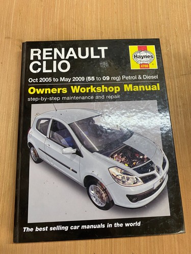 Haynes renault clio owners - clio,