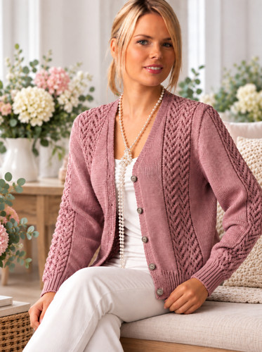 Ladies cardigan knitting - ladies,
