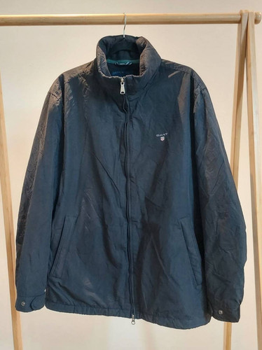 Gant coat jacket black - gant,