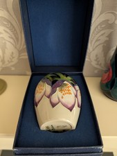 Moorcroft Small Vase Signed By