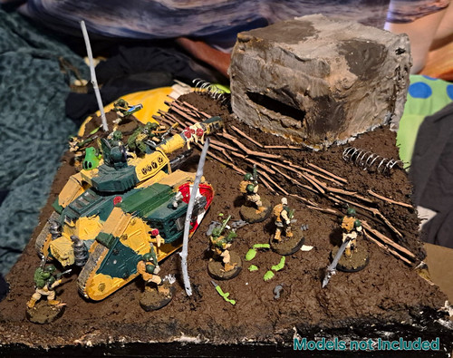 Warhammer 40k diorama - warhammer,