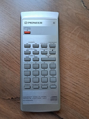 Pioneer 043 remote - cu,