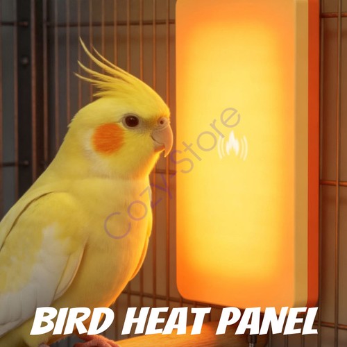 Pet bird heat panel aviary - pet,