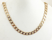 9ct Gold Curb Chain Solid Link