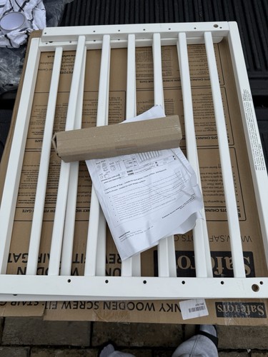 Safetots white chunky - chunky, wooden