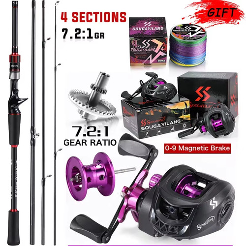 Carbon fiber fishing rod - carbon,