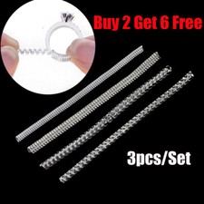 3pcs Spiral Cord Ring Size