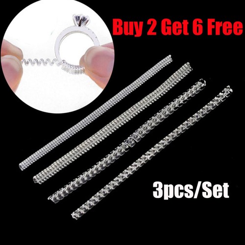 3pcs spiral cord ring size - 3pcs,