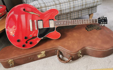 1999 Gibson Es 335 Electric Guitar Cherry red finish with case