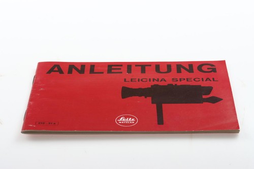Leica leicina special - special, manual