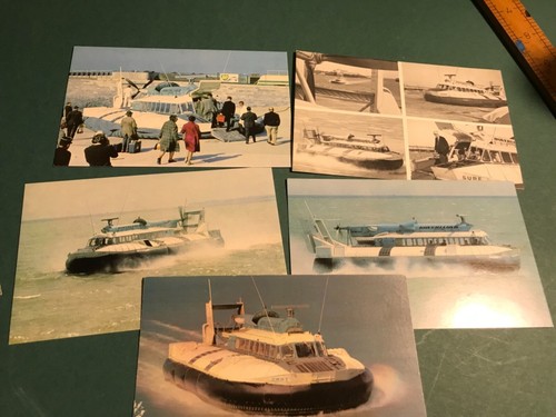 1966 postcards ferry channel - 1966,