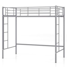 Costway Metal Loft Bed