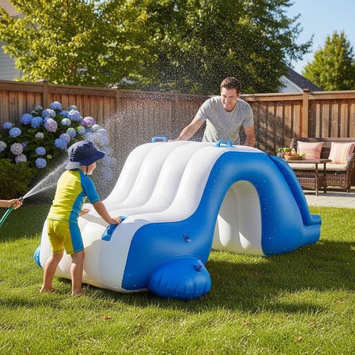 Inflatable slide water - inflatable,