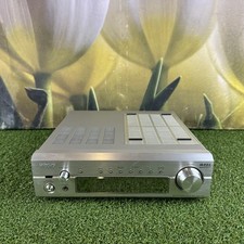 Denon DRA-F101 AM-FM Stereo Receiver Amplifier With Phono Input Silver Tested