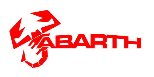 Red fiat abarth - 2, x