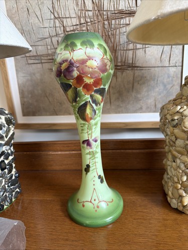 Green opaline bristol glass - green,