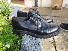 Vagabond Leather Lace Up Shoes Loafer Oxford Kenova Ellis 41 UK 7