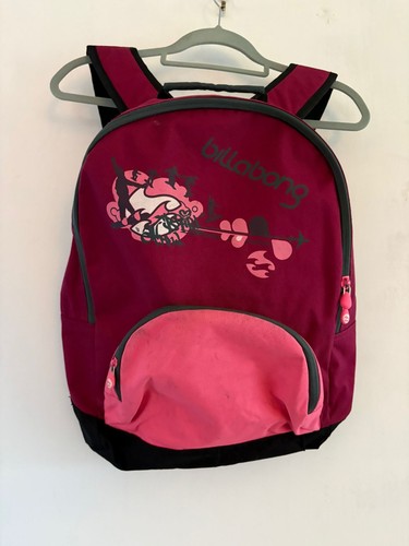 Billabong back pack - back,