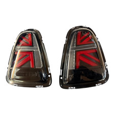 For MINI R56 Union Jack Light Smoked Black + RED R57 R58 R59 Plug + Play Vland