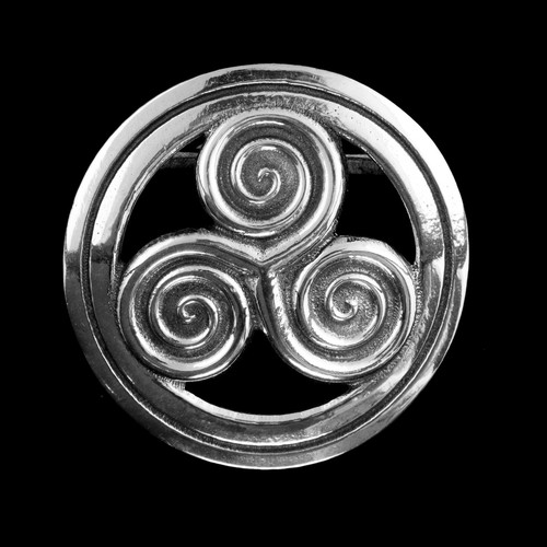 Pewter scarf ring origin - ring,