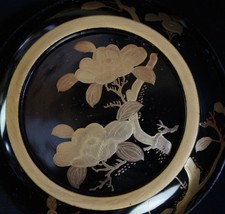 Japan lacquer wood bowl Owan Miso cups 1930 Nurimono hand craft