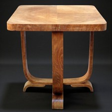 ART DECO 1930s Walnut Veneer