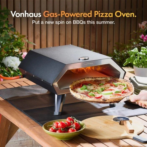 Vonhaus pizza oven - pizza,