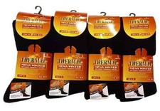 6x Mens Thermal Diabetic Socks