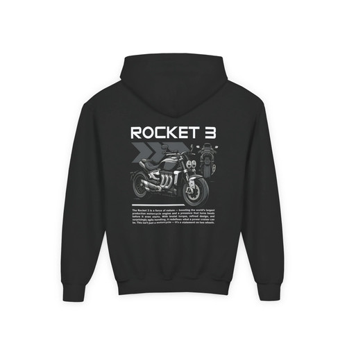Triumph rocket kids hoodie - 3,