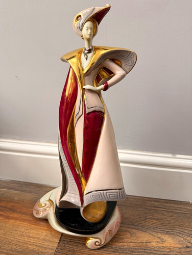 Galos glossy ceramic woman - glossy,