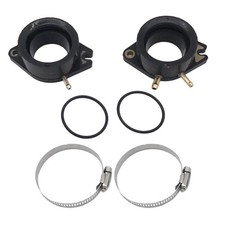 2Pcs Carburetor Intake Manifold Carb Boot For Yamaha Virago XV750 V920 XV1100