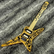 grmini GR-RS-40 TRIBAL Electric Guitar Good Condition Free shipping from Japan