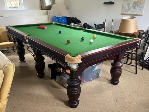 Snooker table 8ft 5ft - x,