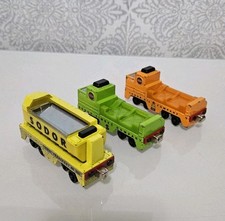 THOMAS Take ‘n’ Play - Die Cast Toy - Sodor Coal Timber Oil Trucks