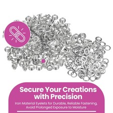 Round 4mm - 20mm Iron Eyelets Ring Washers Grommet for DIY Tarpaulin Banner