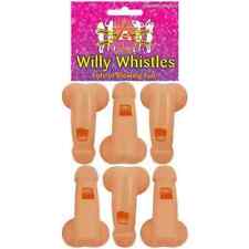 Willy Whistles Hen Party Penis Shaped Whistle Party Decor Night Props Accessory