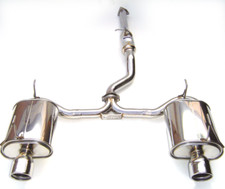 Invidia Q300 Cat Back Exhaust Stainless Tips for Honda S2000 00-09 AP1 AP2