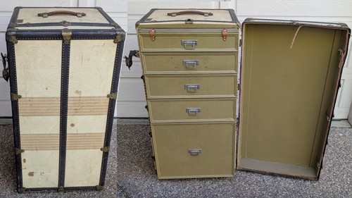 Antique oshkosh wardrobe - antique,
